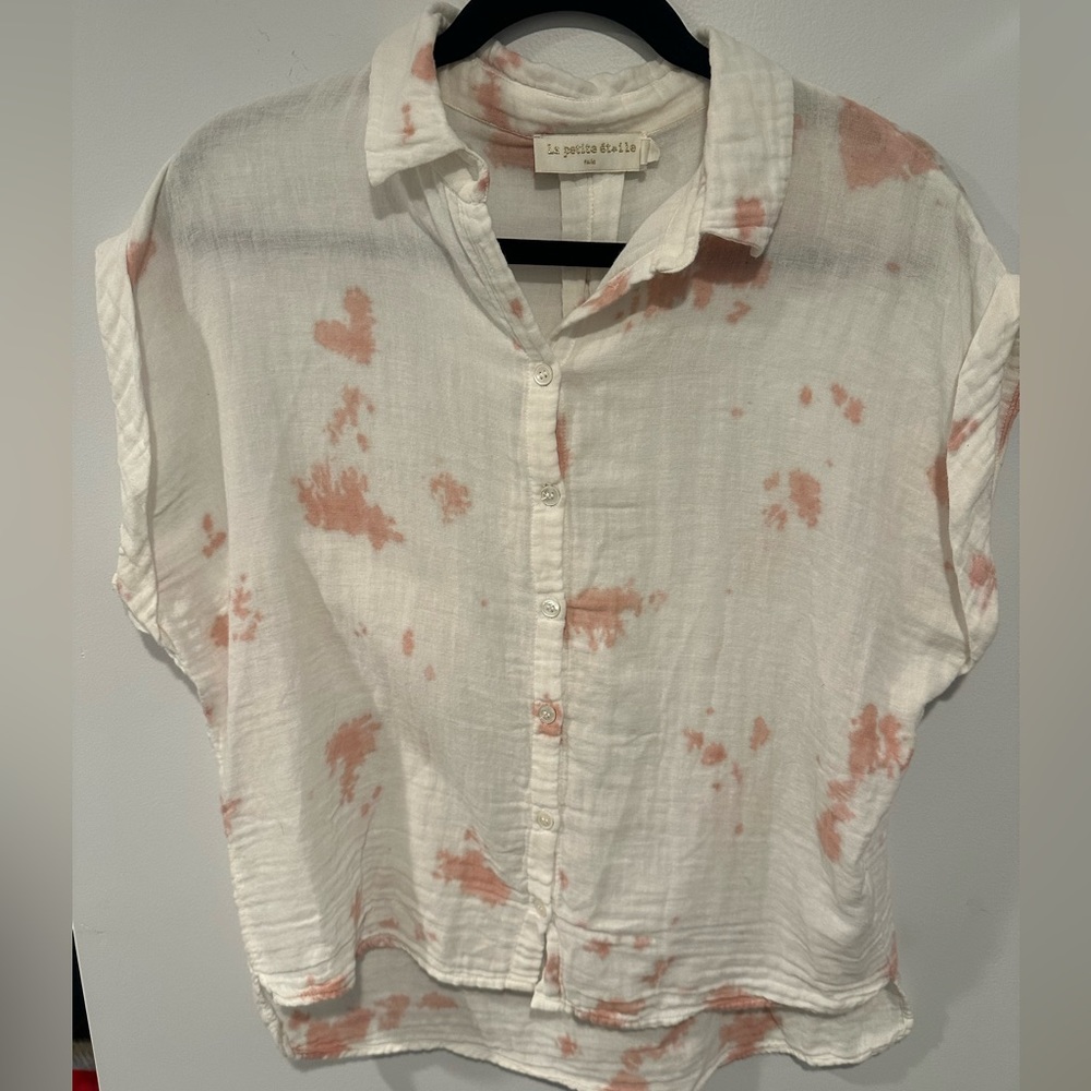 La Petite Étoile Paris Linen Blouse